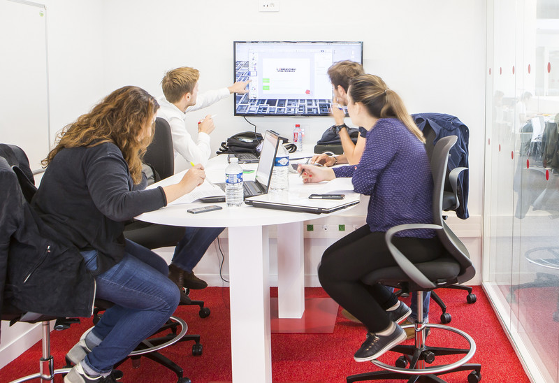 Image illustrative : salle de travail à l'Université de Lille