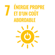 Logotype de l'objectif de développement durable "Énergie propre et d'un coût abordable"